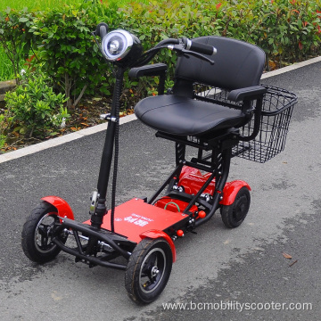 Mini 4 Wheel Disabled Foldable Electric Mobility Scooter